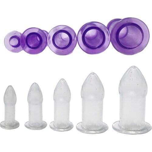 Enema Anal Dilator Hollow Anal Plug Douche Anal Extender Sex Toys For Gay Butt Plug Peep Vagina and Aual Erotic Intimate Goods