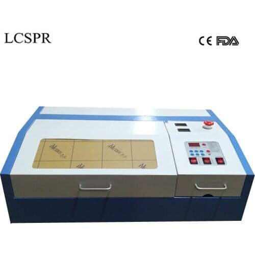 Free shipping to Moscow and Almaty include customs duty and tax! laser cutter 3020 40W CO2 laser engraving and cutting machine