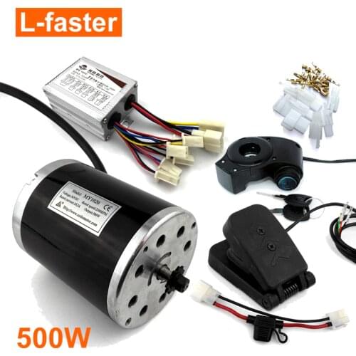 Bracketless 500W Electric High Speed Motor Kit Electric Scooter UNITEmotor Conversion Kit MX350 Replacement Motor Upgrade Set