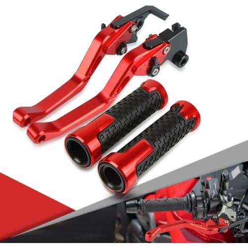 For Yamaha XTZ125 XTZ 125 2003-2016 2015 2014 2013 2012 2011 2010 Motorcycle Brake Clutch Levers & handlebar Handle bar Grips