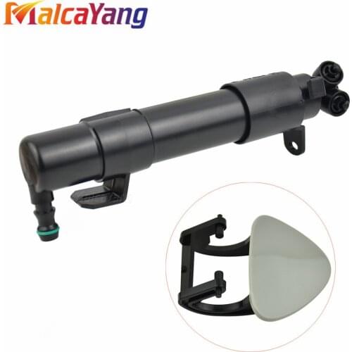 For Mer cedes E320 E350 E550 E63 AMG W211 2007-2009 Car Front Left/Right Headlight Washer Nozzle Jet Actuator & Cover Cap