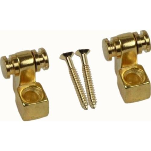 Guitar Roller String Tree Guides Retainer with Screws for Electric Guitar Bass Parts Accessories Replacement Stratocaster