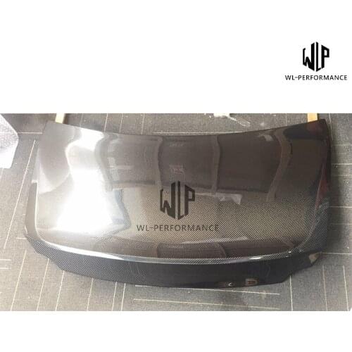 GTR35 High Quality Carbon Fiber Rear Trunk hood Bonnets Cover Buttocks Car Styling For Nissan GTR35 Car Body Kit