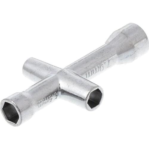 RC HSP 80132 Cross Wrench Sleeve 4/5/5.5/7mm Spanner M4 For Model Car Wheel Tool
