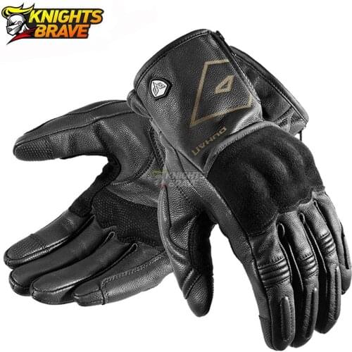 Motorcycle Gloves Men Leather Guantes Moto Waterproof Anti-drop Touch Screen Moto Motocross Gloves Motorbike Riding Gloves