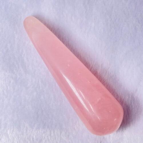 Natural Red Agate Crystal Healing Massage Wand For Health Healing Yoni Pleasure Wand Body Hand Massage Gifts