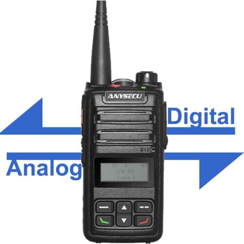 2PCS/lot BAOFENG DMR Digital Radio DM-5R Plus Dual band 136-174&400-480MHz Walkie Talkie Dual time slot FM Transceiver