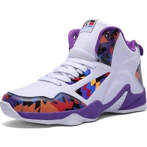 2019 new basketball shoes comfortable cushioning sneakers unisex mix match sports shoes comfortable breathable sports shoes