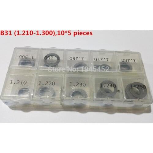 New arrival! B31diesel common rail injector adjusting shims or gasket or o-ring set