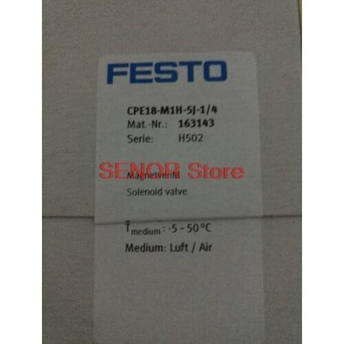 New original solenoid valve CPE18-M1H-5J-1/4 163143