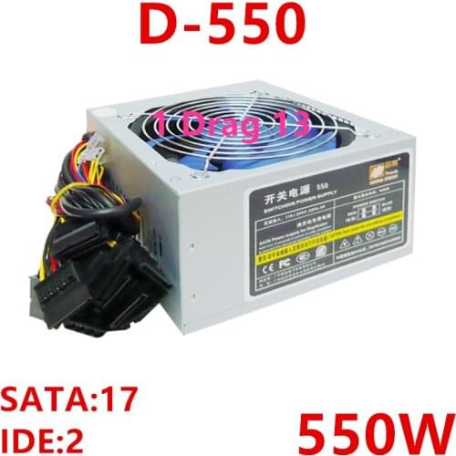 New Duplicator PSU For Oways Rated 450W Peak 550W Power Supply D-550