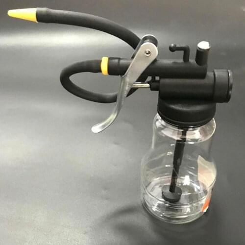 1pc 250ml Paint Spray Gun Oil Pump Cans Oiler Hose Grease Gun Machine For Lubricating Airbrush Tools Oil Can Hand Repair Tool