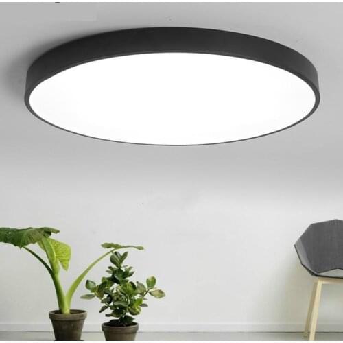 Simple Ultra-thin 5cm Led Ceiling Lamp Luminarias Para Teto Light Fixtures Modern Home Indoor Ceiling Lights Led Room Light