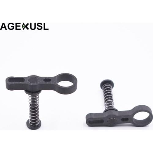 TWTOPSE Cycling Carbon Titanium Bike Bicycle Clamp Lever For Brompton Folding Bicycle Quick Release Clamp Hook Lightweight 15.4g