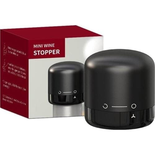 Vacuum Red Wine Bottle Cap Stopper Reusable Silicone Sealed Champagne Bottle Stopper Vacuum Retain Freshness Wine Plug Bar Tool