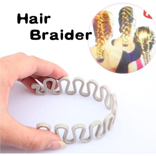 Hair Braider Twist Styling Braid Tool Magic Wonder Holder Clip DIY French