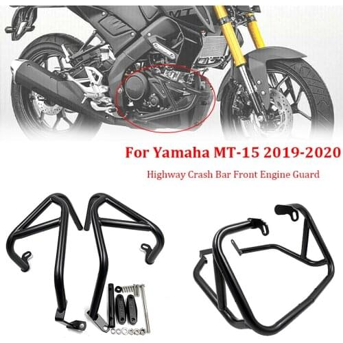 Motorcycle Engine Guard Crash Bars Bumper Frame Sliders Protection For YAMAHA MT-15 MT 15 MT15 2019 2020 Moto Accessories NEW