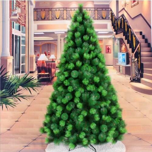 2.1M / 2.4M color pine needle Christmas tree decoration Christmas Dress Hotel Garden Mall