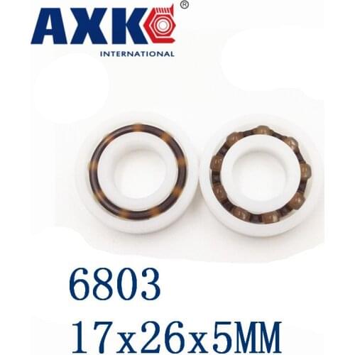 2021 Sale Rolamentos Thrust Bearing Axk 6803 Pom (10pcs) Plastic Ball Bearings 17x26x5mm Glass Balls 17mm/26mm/5mm 61803pom