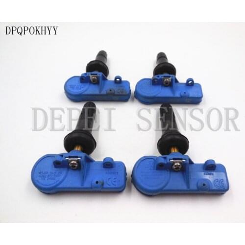 DPQPOKHYY 4PCS TPMS For Opel /Mokka /Antara /Cadillac /Buick New Brand Tire Pressure Sensor Monitor 22853740 433MHZ