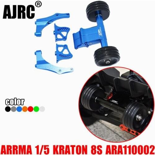 ARRMA 1/5 KRATON 8S ARA110002T1/ARA110002T2 1/5 4WD OUTCAST 8S BLX-ARA5810 Aluminum alloy adjustable angle head-up wheel