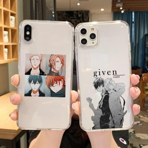 Japan Anime Given Case On For Xiaomi Poco F3 X3 NFC Redmi Mi Note 10 10S 10T 11 9 9S SE 9A 9C 8 8T 7 6 5 Lite Pro Max Soft Funda