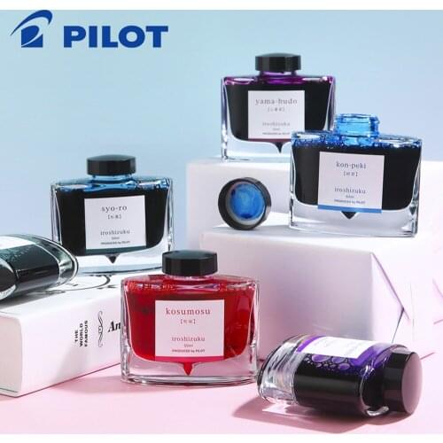 1 Bottle Pilot Color Ink INK-50 Lroshizuku Non-carbon Natural Color Fountain Pen Water 50ml Anti-clogging Pen