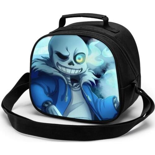 Undertale Children Lunch Bag Lunch Bag Student Portable Insulated Office Lunch Box Picnic Bags Thermal Food Tote Handbag