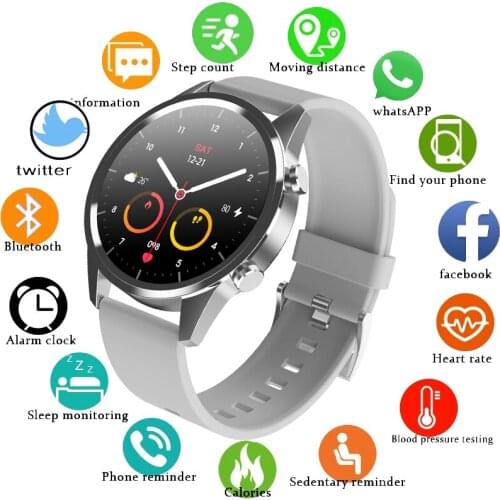GEJIAN2021NewSmart Watch Bluetooth Call Custom Dial Men Heart Rate Fitness Tracker Smartwatch Women Wearable Devices Wristbands
