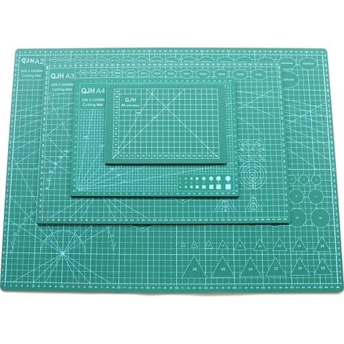 Leather Tools A2 A3 Cutting Mat Self Repairing Board Patchwork Roller Cutter Carving Knife DIY Leather Craftwork Making Supplies