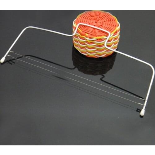 New Double Line Adjustable Baking Tools Cake Bread Slicer Cutter Strings Knife Soap Knife DIY Mould Stainless Steel Cake Tools