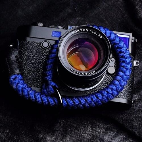 Hand-woven Nylon rope Camera Wrist Strap Wrist Band for Mirrorless Digital Camera Leica Canon Fuji Nikon Olympus Pentax Sony