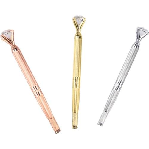 Manual Permanent Makeup Embroidered Eyebrow Tattoo Pen Caneta Tebori Microblading Material Lock-Pin Tobori Pen