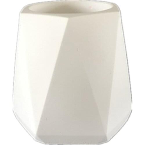 Pen Holder Box Silicone Mold for Concrete Cement Flower Pot Making DIY Candlestick Tray Molds