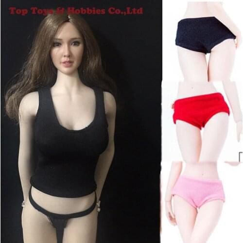 1/6 Scale Sexy Female Underwear Underpant Womens Bottoming Panties Safety Pants Model For 12'' Action Figures Body Accessory