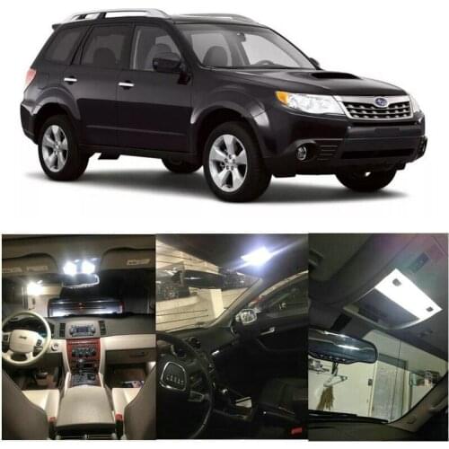 Interior Led lights For 2013 Subaru BRZ Forester XV Crosstrek Impreza Legacy Outback Tribeca WRX