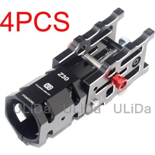 4Pcs D30 Aluminum Folding Arm Z30 V2 Tube Joint Connector DIY for Automatic Auto RC Quadcopter Plant Protection Drone UAV