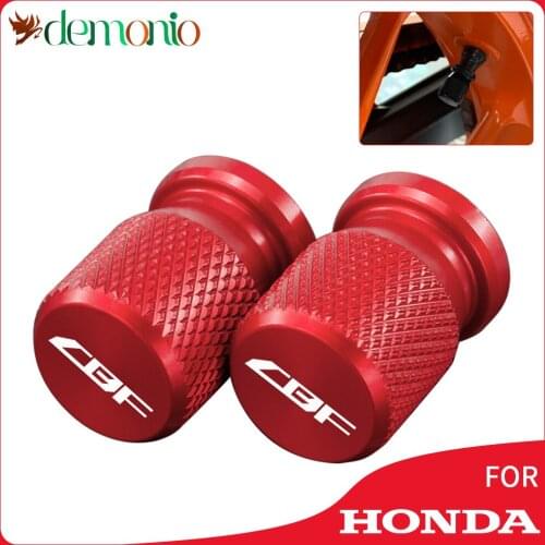 Motorcycle Accessories Wheel Tire Valve caps For HONDA CBF125 CBF250 CBF500 CBF600 CBF1000 all yaers CBF 125 250 500 600 1000