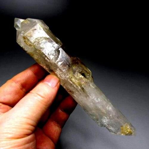 213g Elestial Skeletal Scepter Quartz DT - crystals and stones healing Mineral specimen Home Decor feng shui decoration G11192