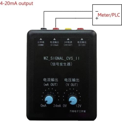 4-20mA 0-10v Signal Generator 24V Current Voltage Transmitter Signal Simulation Signal Generator