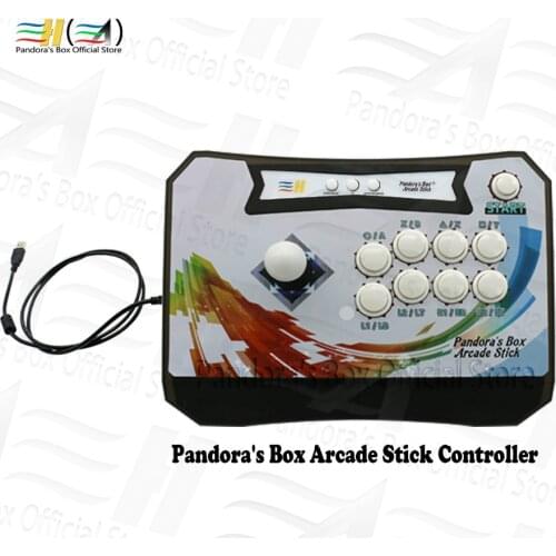 New Pandoras Box single player Fight Arcade stick joystick Usb connect Zero delay plug and play to pc ps3 xbox 360 raspberry pi