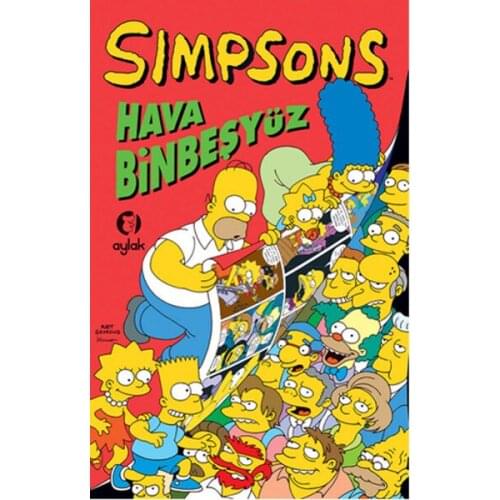 The Simpsons-Air Binbeşyüz Matt Groening Runabout Book