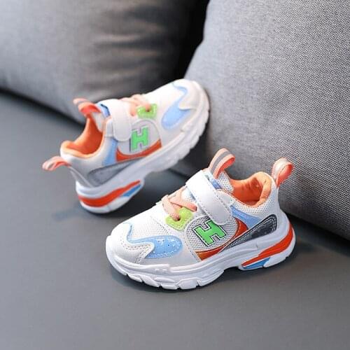 2021 autumn spring new children shoes boys breathable running shoes girls casual sports shoes baby comfortable sneakers