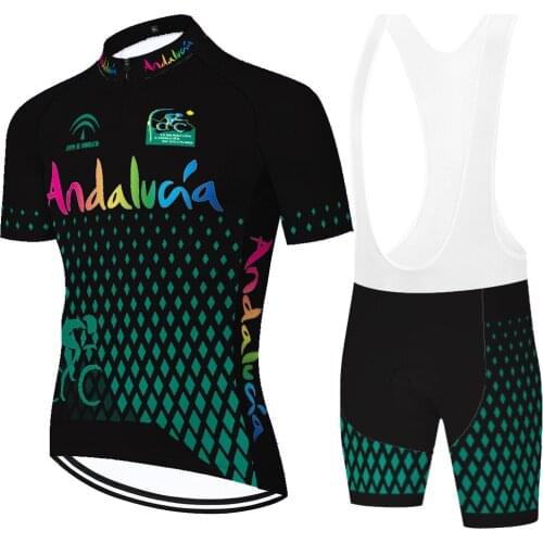 Andalucia Laser Cut Verano Ropa Tenue Cyclisme Homme Culotes Jersey Maillot Mallots Ciclismo Hombre Culotte Ciclismo Hombre