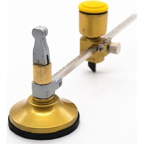 40cm Diameter Compasses Glass Circle Cutter Hole Opener Glass Rounding Tool High-Precision Suction Cup Knife Glass Cutting