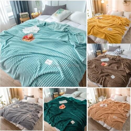 Throw Blanket Super Soft Cozy Warm Blanket Lightweight Luxury Flannel Fleece Blanket for Bed Couch