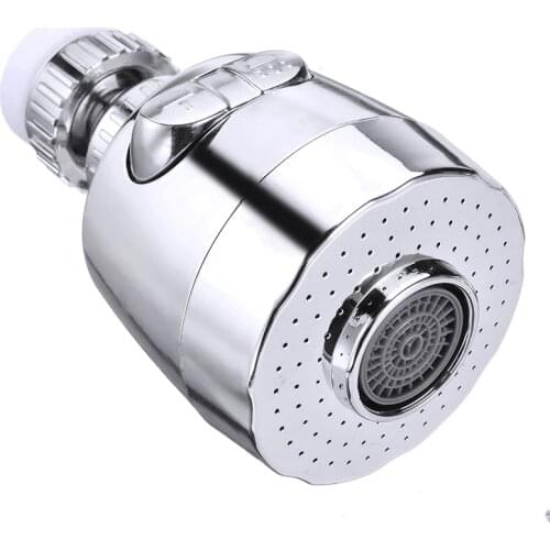 360 Degree Rotary Swivel Faucet Nozzle 2 Modes Anti-splash Water Filter Faucet Nozzle Water Saving Kitchen Tap Head Faucet
