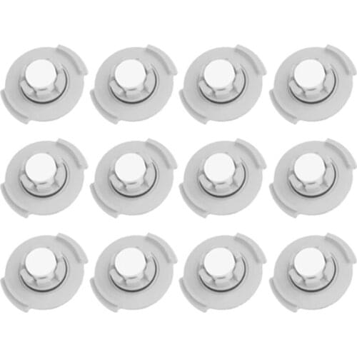 Water Tank Filter Element Replacement for Mi Roborock Sweeping Robot S50 S51 S55 S52 Accessories (12pcs, White)