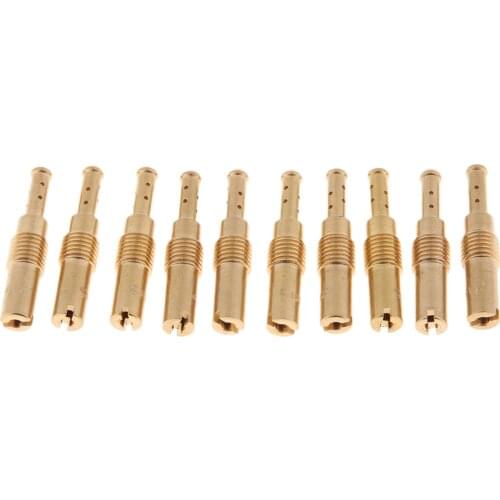 10pcs 45 Slow/Pilot Jet Vice Injector Nozzle For OKO KOSO PWK CVK Type PE