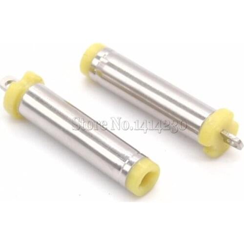 10Pcs DC Power Supply DC Plug 4.0*1.7MM 4*1.7mm 4x1.7mm 4017 Yellow Tuning Fork Socket Head